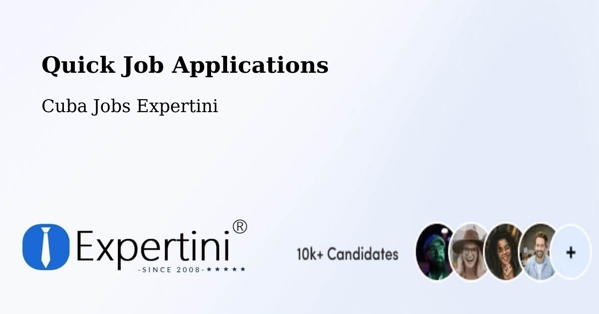 Quick Apply Feature – Cruces - Cuba Jobs Expertini